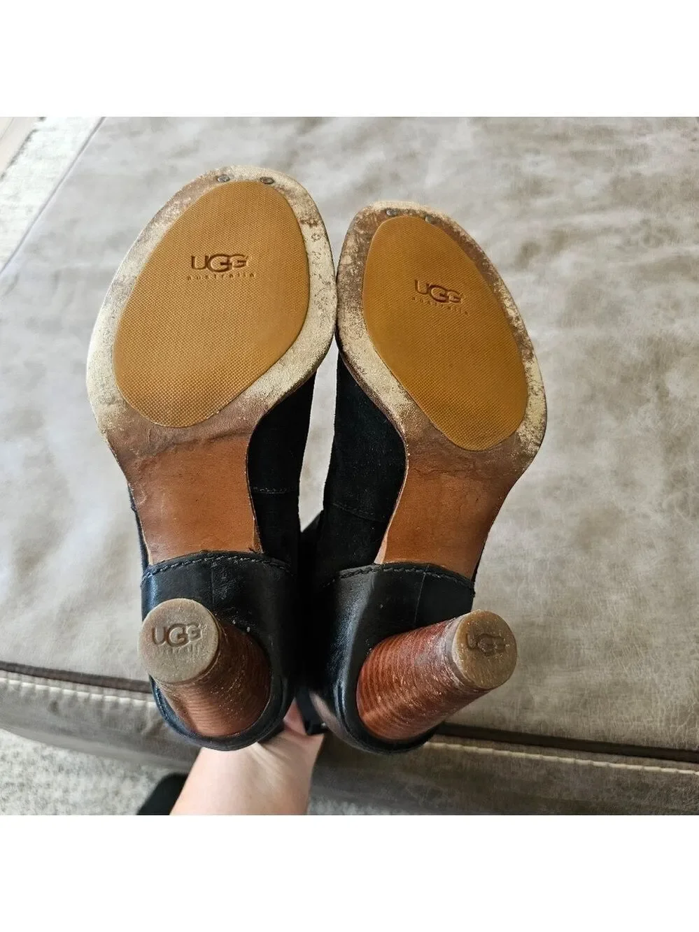 UGG Olivya Heeled Boots Size 7
